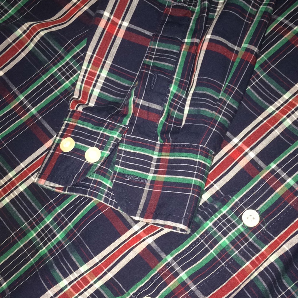 Plaid Button down - Picture 2 of 3